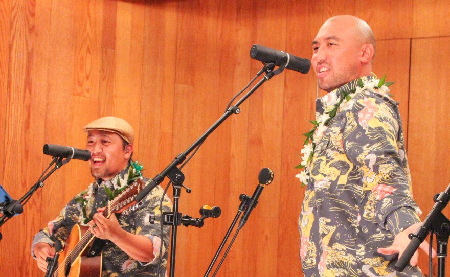 Formed in 2016, Nā Hōkū Hanohano award winner Ei Nei brought its smooth local blend and rich harmonies to HPR.