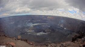 Halemaʻumaʻu Crater on Feb. 1, 2024