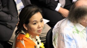 FILE - U.S. Rep. Jill Tokuda attends the opening day of the 2023 state legislative session at the Hawaiʻi State Capitol on Jan. 18, 2023.