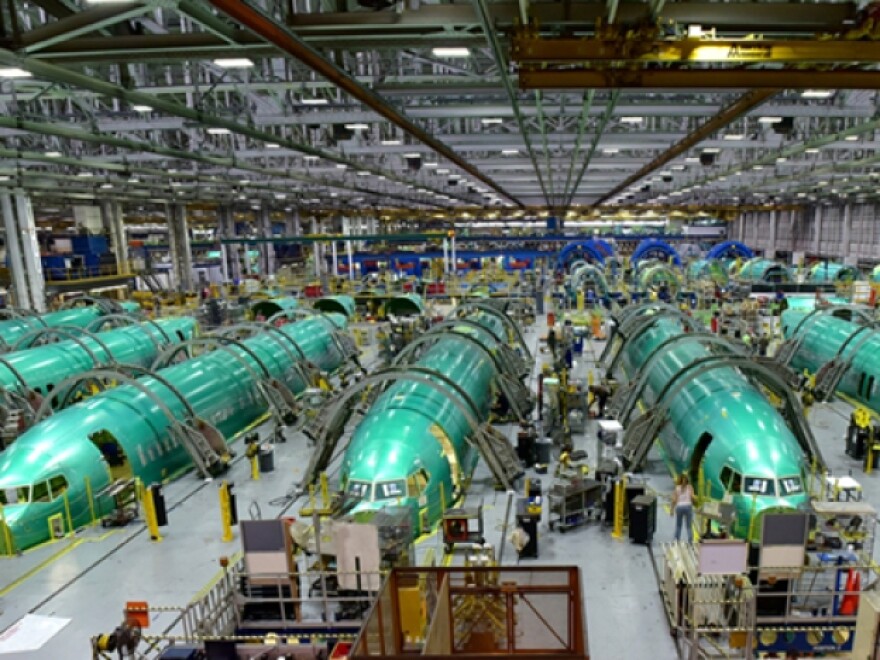 At one point, Spirit was building more than 50 fuselages for the 737 per month in Wichita. Now the pace has slowed to about 30. 