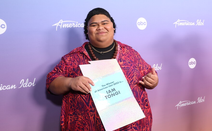 Iam Tongi after winning American Idol on May 21, 2023.