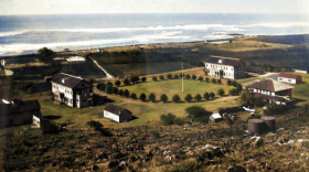 Aerial view of the Waialeʻe Industrial School for Boys.