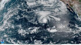 Hurricane Darby was about 1,300 miles from Hilo on Wednesday morning, July 13, 2022.