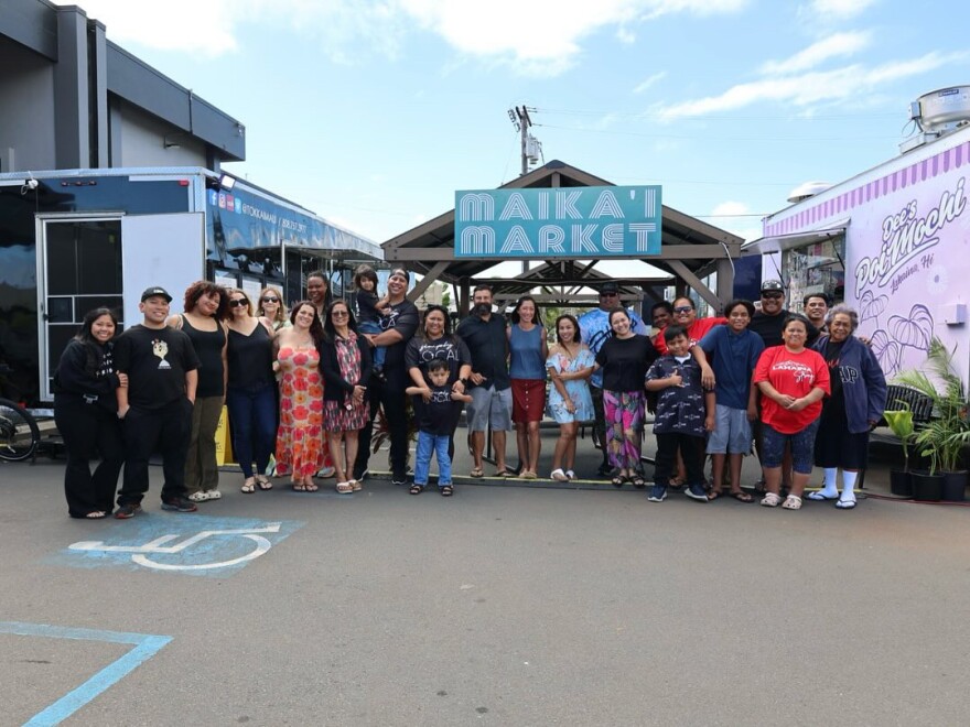 Launched earlier this year, Maika'i Market in Kahului held its grand opening and blessing at the end of March.