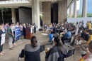 More than 100 advocates rallied at the state Capitol pushing to proposals to address language barriers.