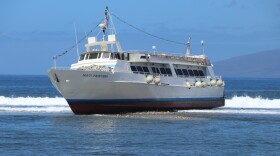 The Maui Princess ferry boat ran aground last week off Lahaina.