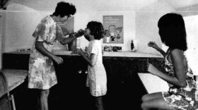 Kōkua Kalihi Valley started in 1972 with four female employees from the Kalihi Valley community whose job it was to walk door to door.