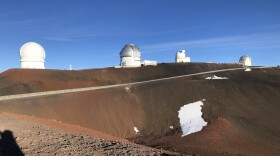 FILE - Observatories on Maunakea on Hawaiʻi Island in 2022.