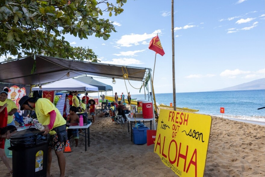 Lahaina Strong has camped at Ka'anapali Beach for the past 175 days, taking a stand for housing for fire survivors.