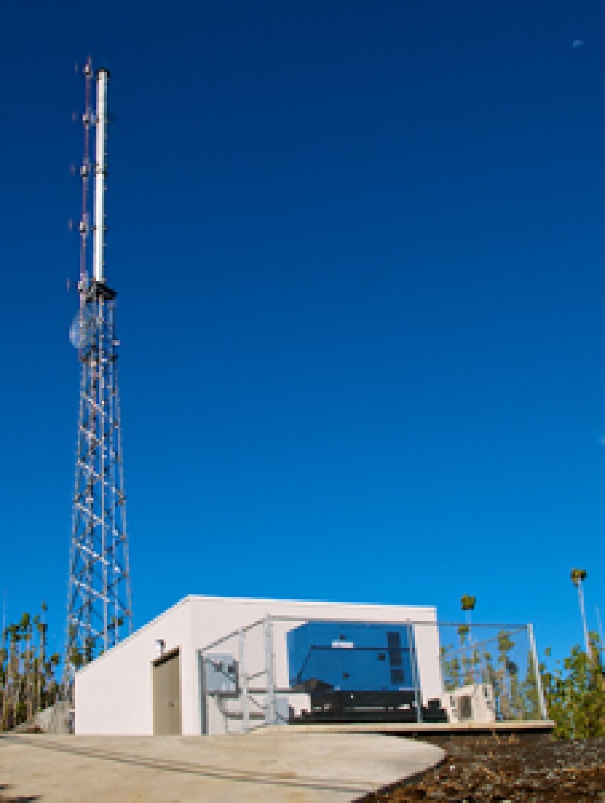 The HPR Transmitter site at Puʻu ʻŌhia