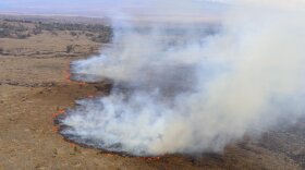 Leilani fire on Hawaiʻi Island in August 2022.