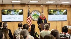 Maui County Maui Richard Bissen delivers his proposed budget for Fiscal Year 2025.