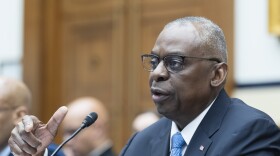 Secretary of Defense Lloyd Austin testifies before a House Armed Services Committee hearing on the Department of Defense fiscal 2025 budget request on Capitol Hill, Tuesday, April 30, 2024, in Washington. (AP Photo/Manuel Balce Ceneta)