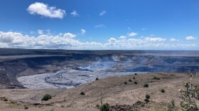 Hawaiian Volcano Observatory field crews reported that active lava was no longer flowing onto the Halemaʻumaʻu crater floor on Sept. 16, 2023.