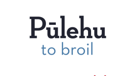 If you barbecue a lot, you probably already know today's word of the day. Pūlehu means to broil. Although it most correctly means broiling as you would sweet potatoes, breadfruit or bananas placed on hot embers. We often used pūlehu to describe meat that has been broiled.

