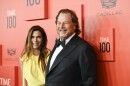 FILE - Salesforce.com CEO Marc Benioff, right, and wife Lynne Benioff attend the TIME100 Gala celebrating the 100 most influential people in the world at Frederick P. Rose Hall, Jazz at Lincoln Center on Wednesday, June 8, 2022, in New York.