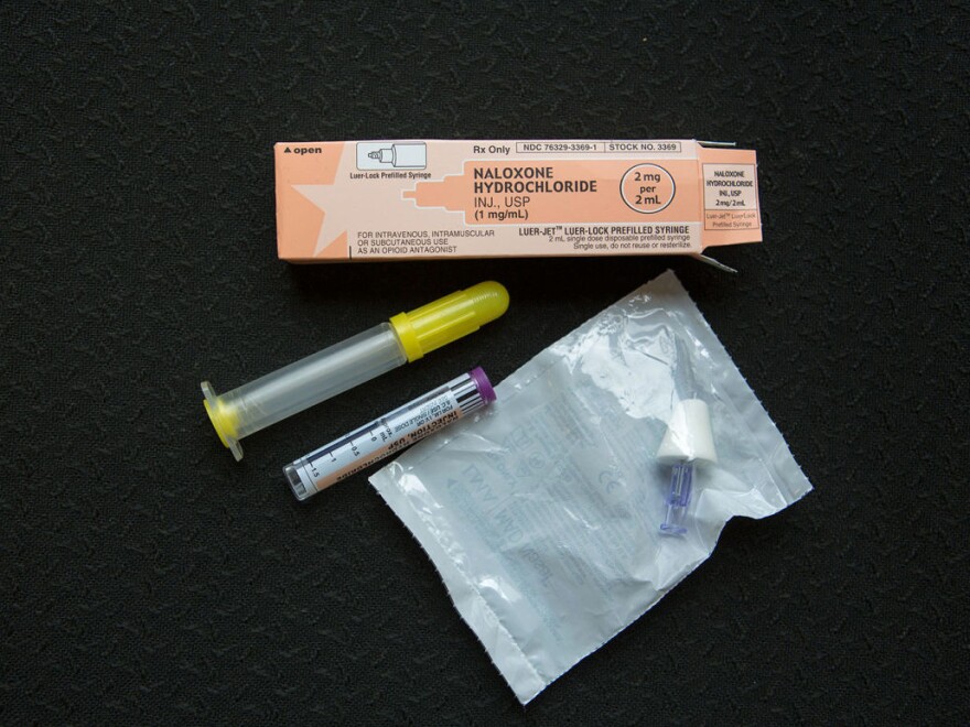 Naloxone nasal spray, also known as Narcan, is used by emergency squads in Boston about three times a night to revive people who have overdosed while using heroin or opioid painkillers.