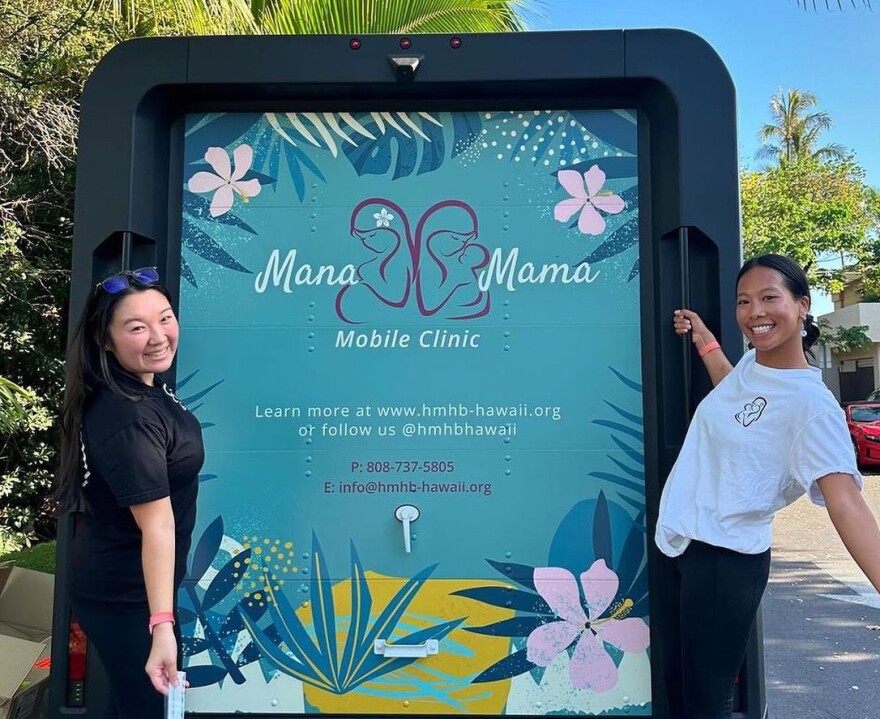 Healthy Mothers Healthy Babies has launched their new electric mobile clinic on Maui.