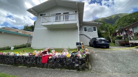 A photo of the Mānoa home where police say Paris Oda fatally stabbed his wife, their three children and then himself on March 10, 2024.